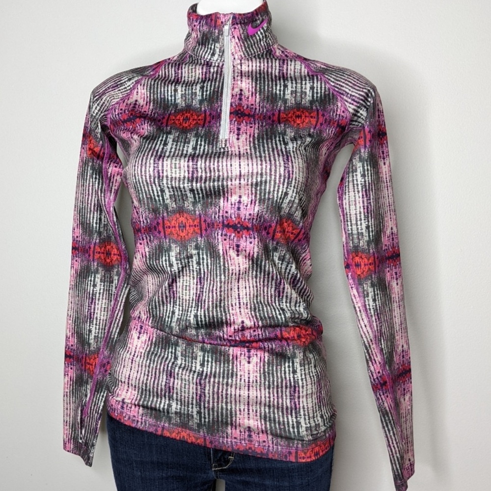 Nike Pro Combat 3/4 Zip. Women’s size small